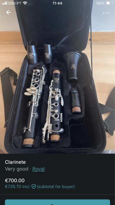Clarinete si bemol