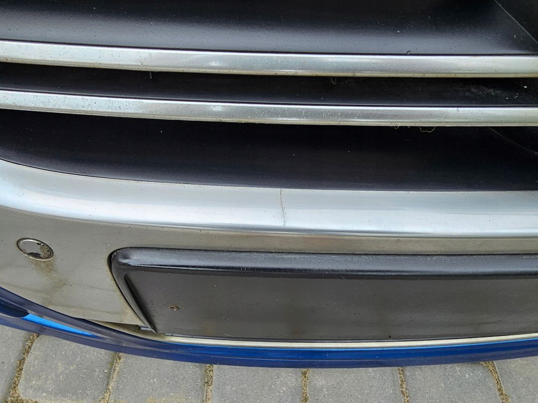 Vw Volkswagen Passat B6 Zderzak R-line + Pdc Atrapa Kompletny grill rl