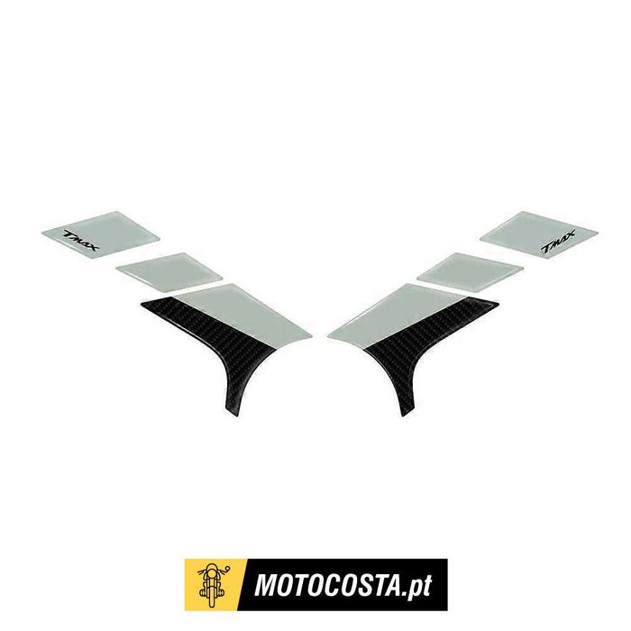Autocolante Protetor de Depósito 3D Resina p/ Yamaha TMAX 560 de 2022