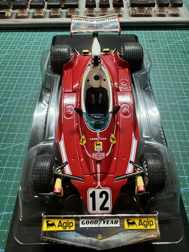 Ferrari 312 T Niki Lauda - 1975 - Legendy Ferrari F1. Skala 1:24