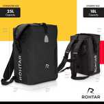 TORBA NA ROWER wodoszczelna Rohtar 18L
