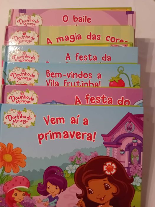 Livros infatis - Docinho de Morango