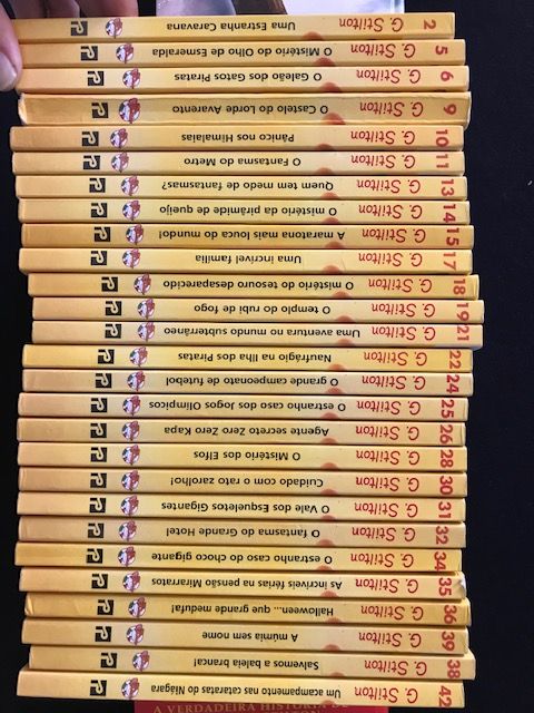 Colecção Livros Gerónimo Stilton