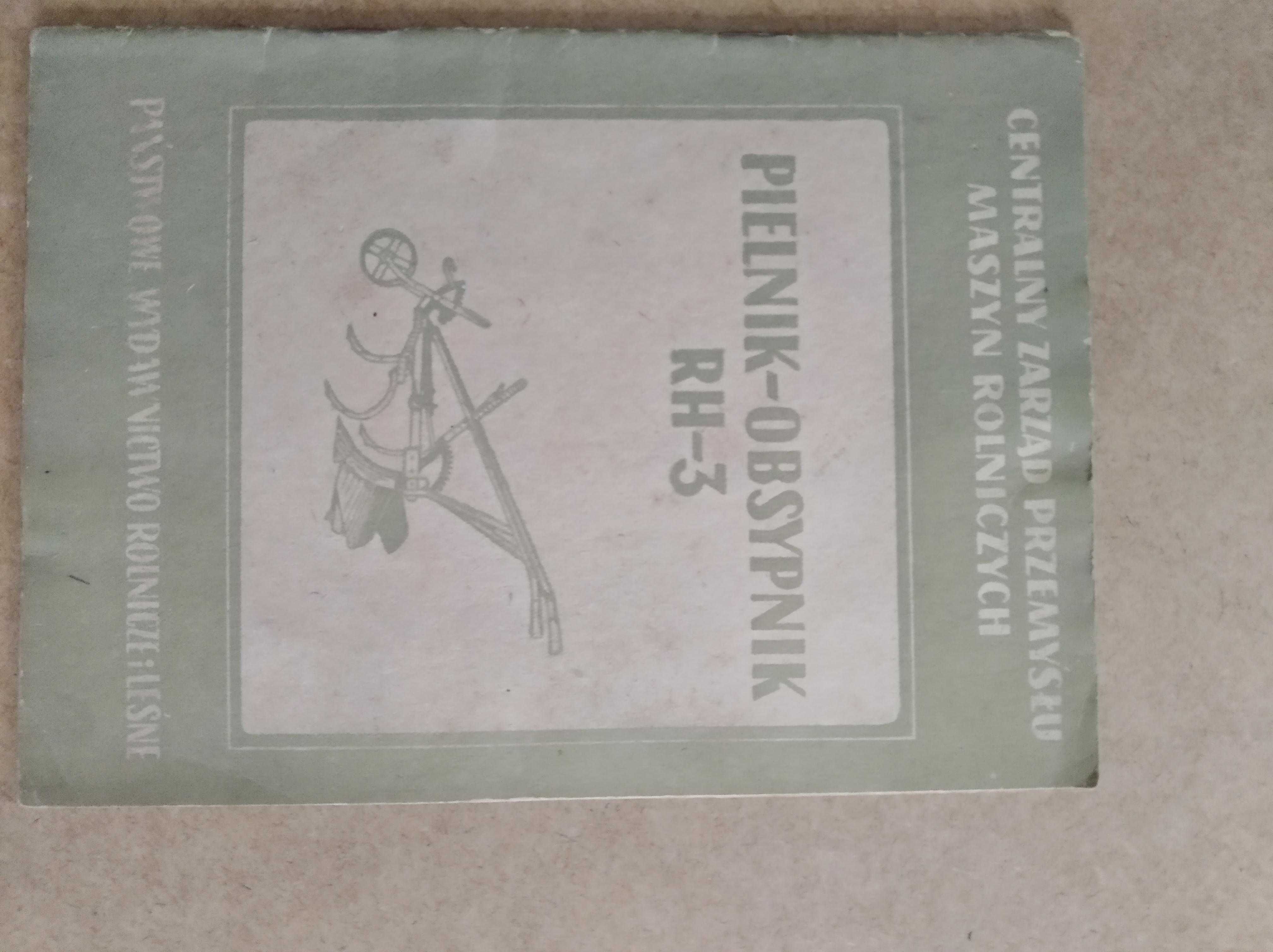 Pielnik obsypnik RH-3 konny do konia  instrukcja obsługi