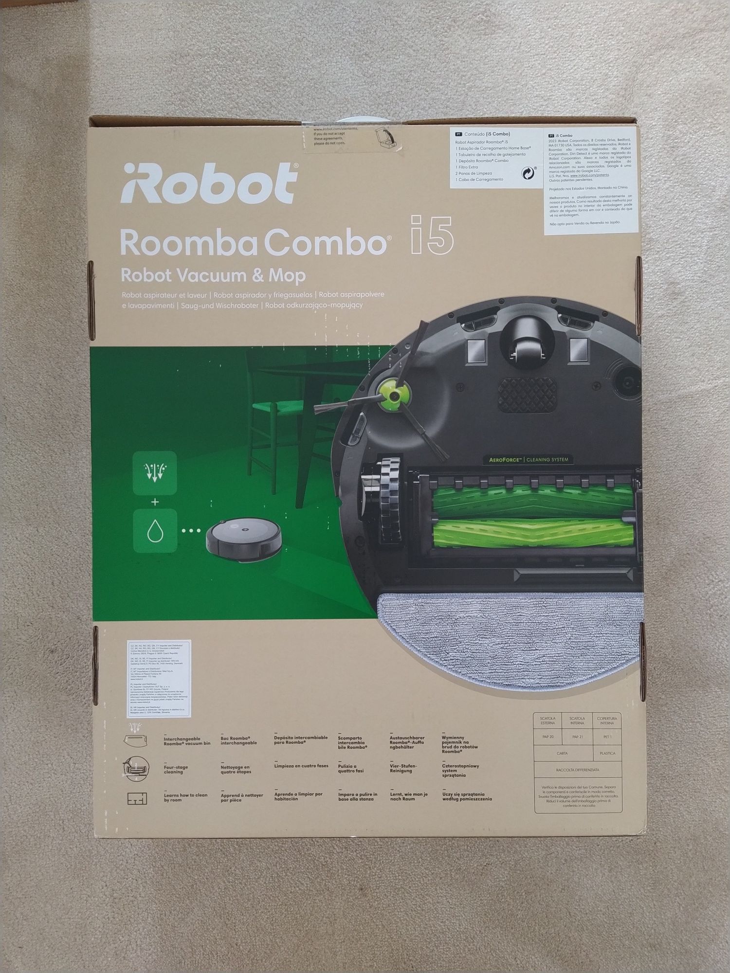 Aspirador Robot iRobot Roomba Combo i5