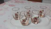 Conjunto de 5 copos de shot