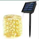 Lampki ogrodowe solarne 22 metry 200 led
