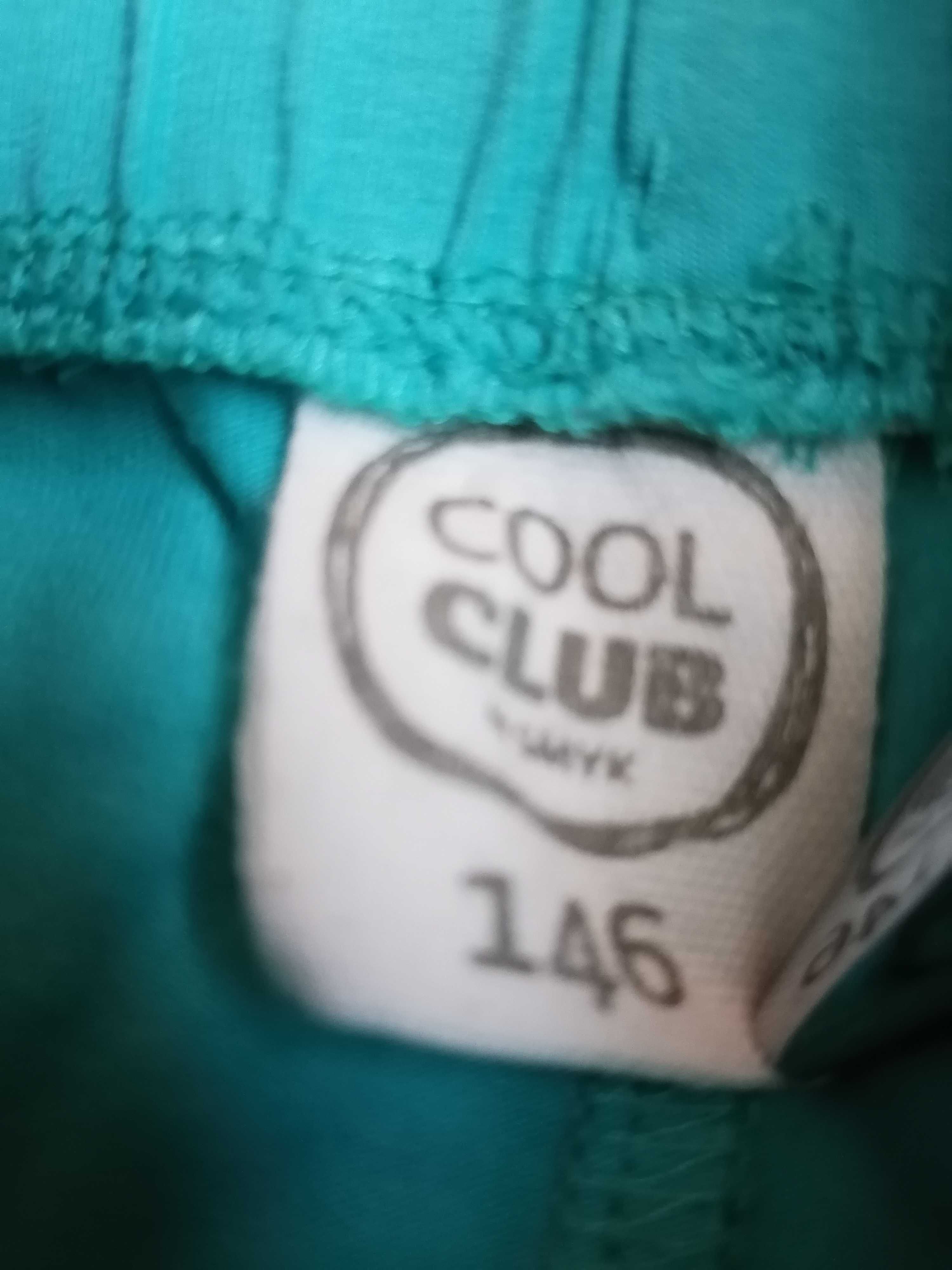 Getry dziewczęce 146 Cool Club SMYK turkusowe krótkie - stan idealny