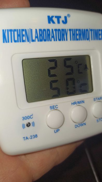 Термометр кулинарный цифровой с выносным щупом -50/+300 TA-238