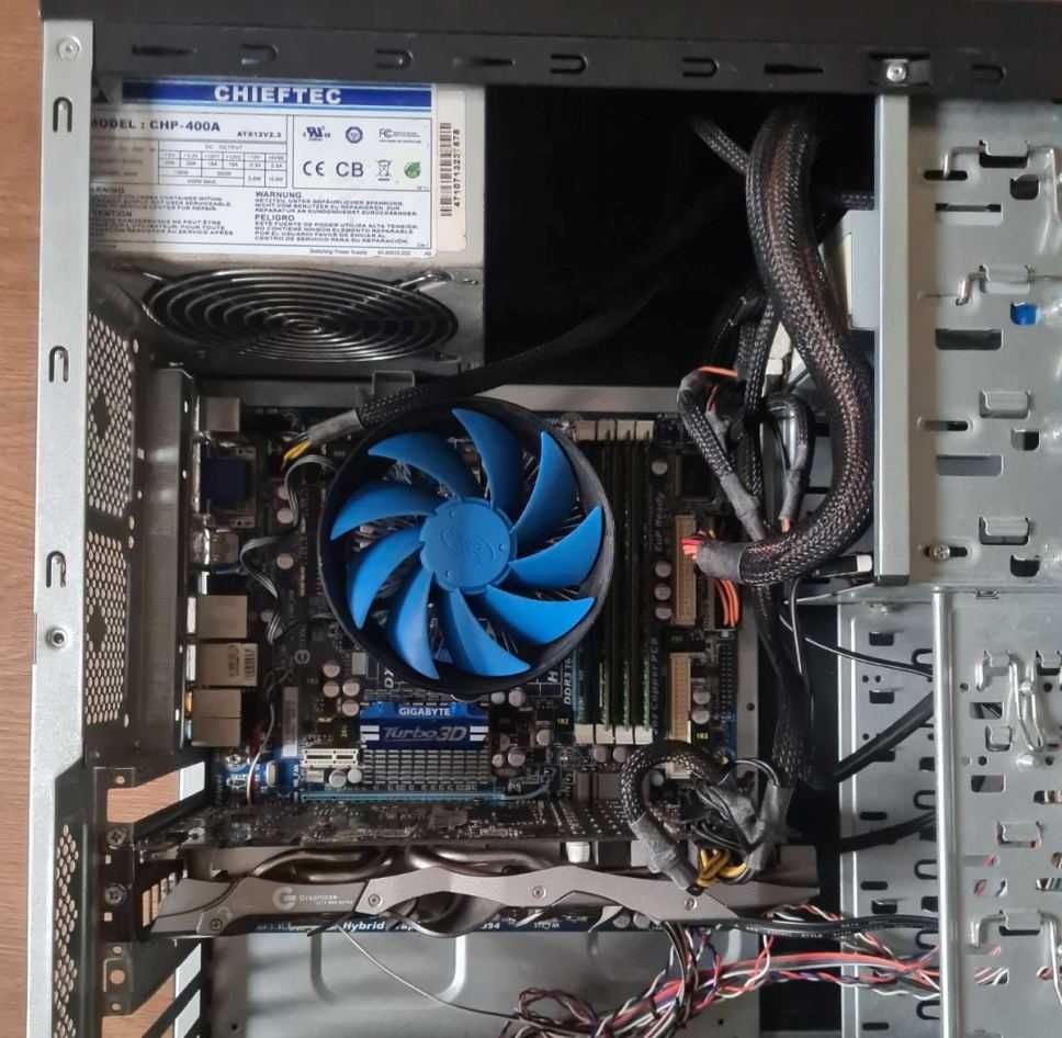 Компьютер системный блок игровой 4 ядра GTX 660 ti SSD