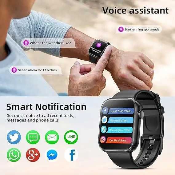 Смарт-годинник Смарт-часы (Smart Watch) новые