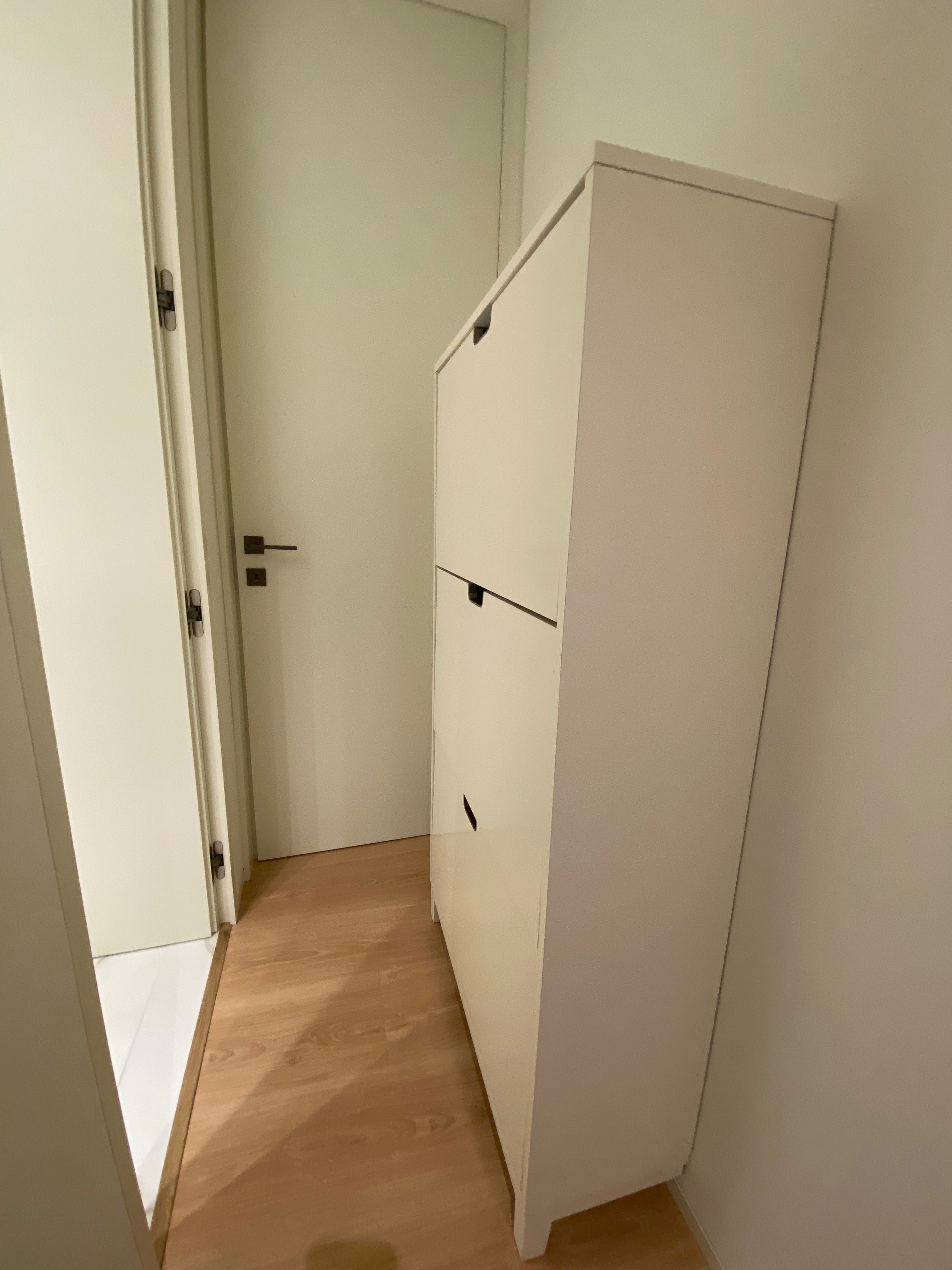 Ställ Sapateira c/3 compartimentos, branco
