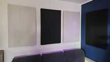 8 Sztuk Panele akustyczne 100cm x 60cm x 6cm
