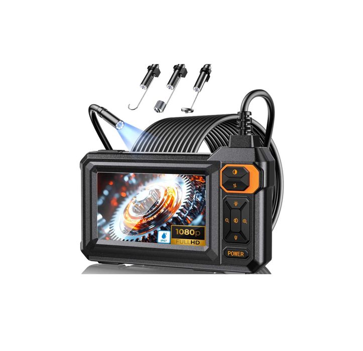 ZESTAW Kamera przemysłowa endoskopowa 5m inspekcyjna warsztatowa IP67