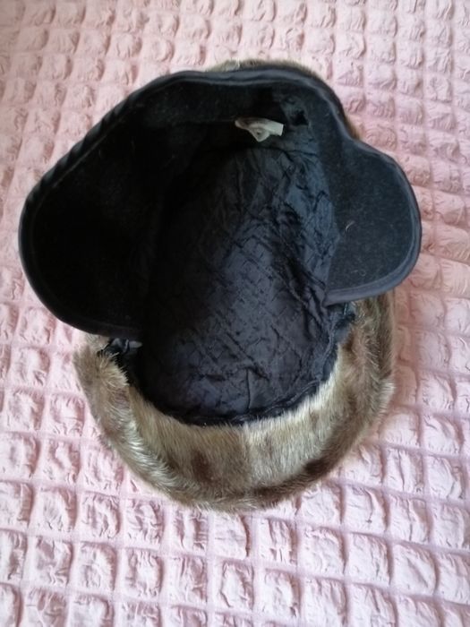 Мужская меховая фуражка