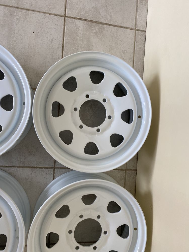 Jantes 16” 6x139.7 jipe originais Nissan Patrol Y260 Mitsubishi Toyota