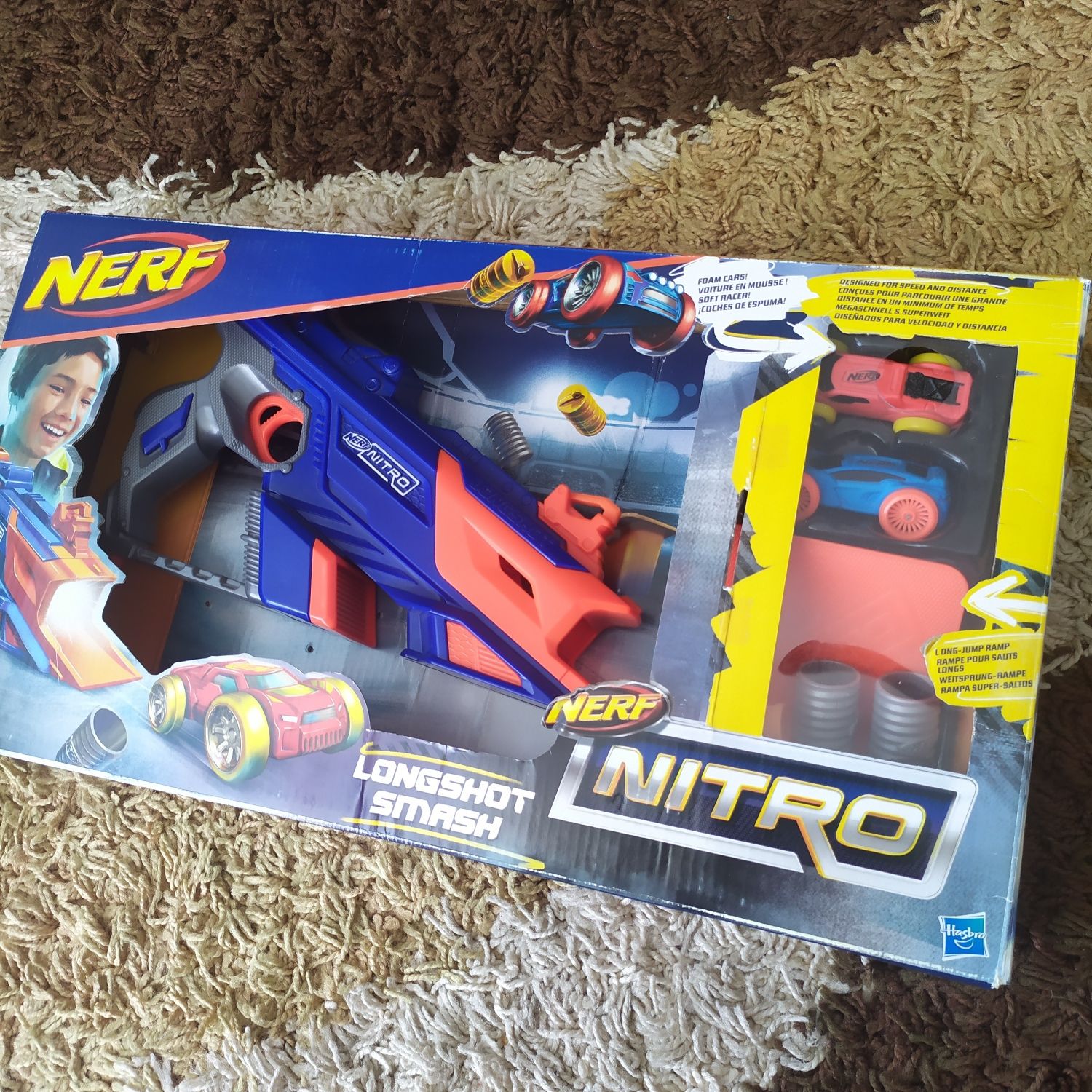 Nerf Nitro LongShot Smash wyrzutnia