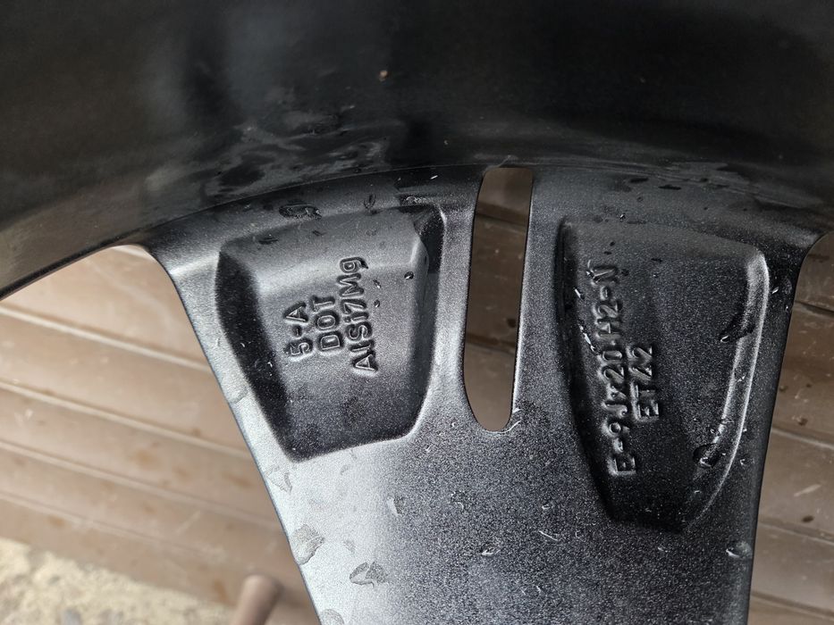 Оригінальний титановий диск r20, 5×112, Audi Q4 E-tron Sportback.