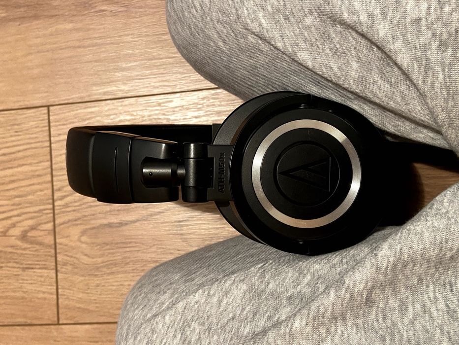 Słuchawki  bezprzewodowe nauszne AUDIO-TECHNICA ATH-M50xBT2 Czarne