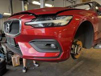 Kompletny przód volvo s60,v60 kolor 725 fusion red
