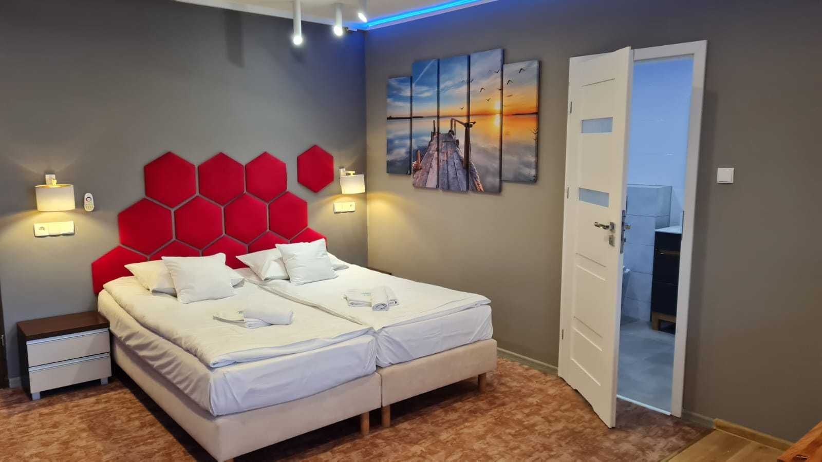 Lato,Mikołajki,ABC Apartamenty dla 2+1 Basen,Śniadanie,Jacuzzi,Parking