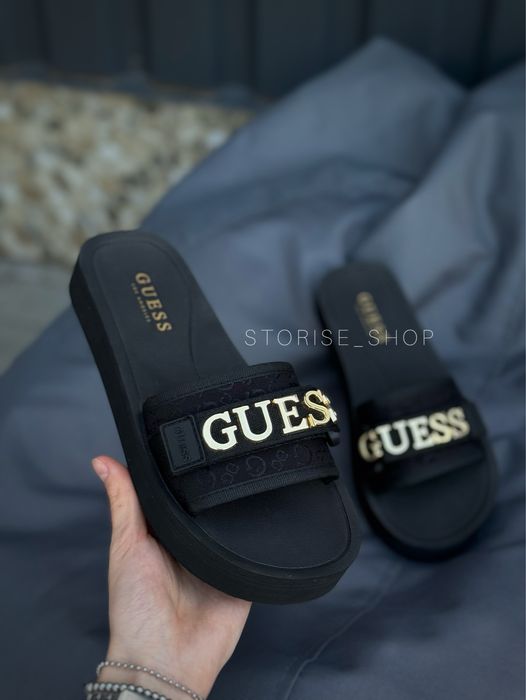 Шльопанці  Guess оригінал 100%