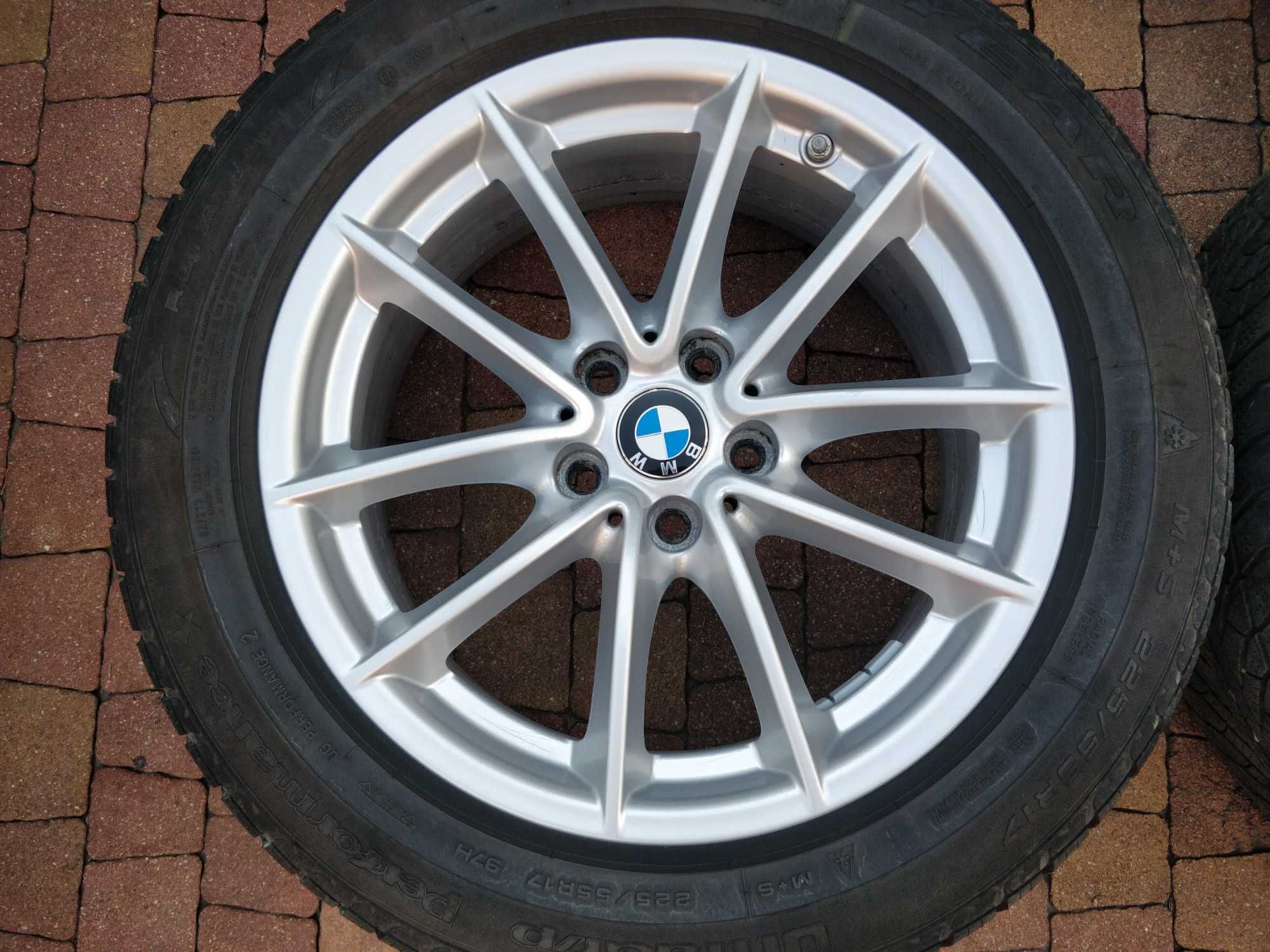 3506. Koła zimowe BMW 7 G11 X3 X4 5x112 ET27 225/60/17 Goodyear 9mm