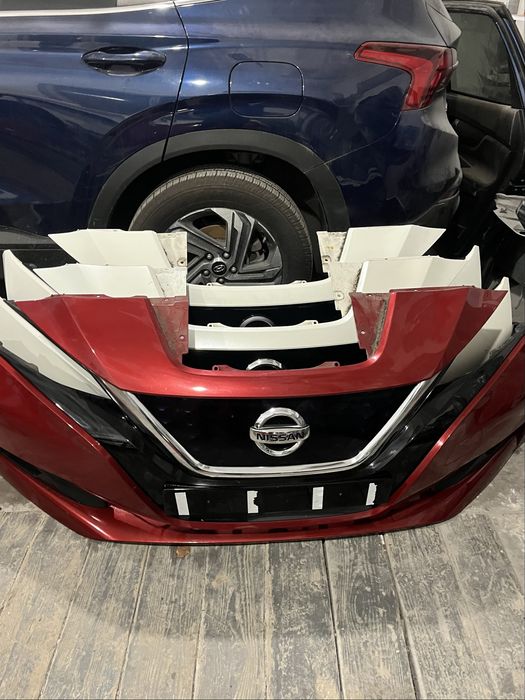 Leaf 2 нісан ліф 2 бампер передній рестовий до рестовий