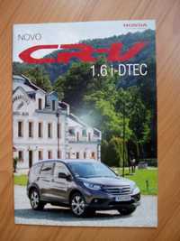 Livro Honda CRV Catálogo