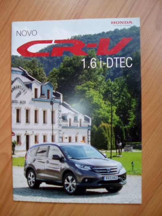 Livro Honda CRV Catálogo troco ktm 2019 MO