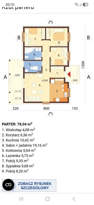 Nowy dom w stanie surowym otwartym