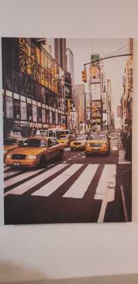 Obrazek Taksówki Nowy Jork 70 x 100 cm