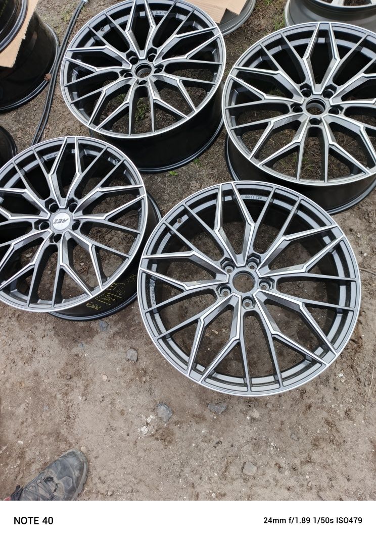Nowe felgi aluminiowe oryginał AEZ 2 szerokości 5x112