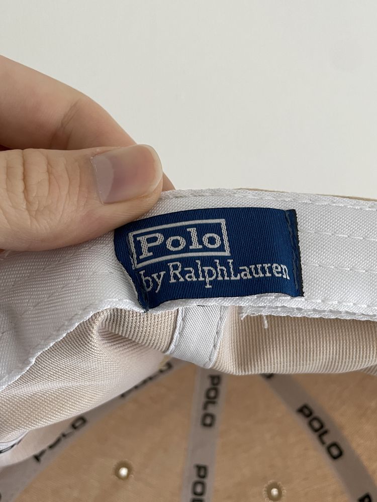 Boné Ralph Lauren Cap Chapéu Bege