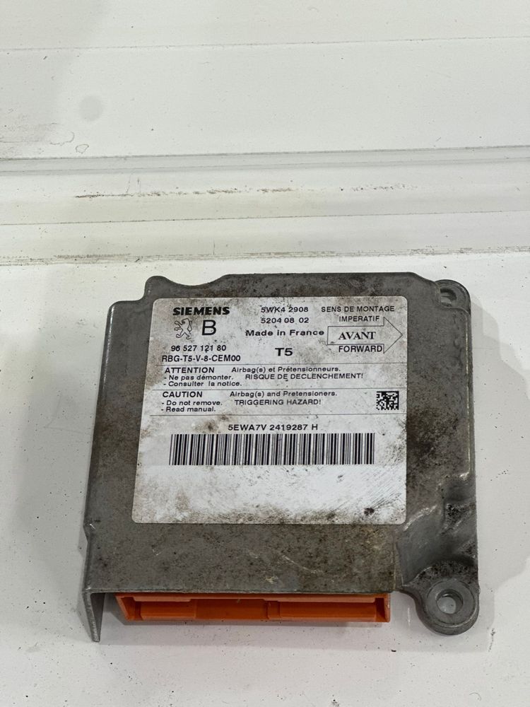 Centralina do airbag Peugeot 307 1.4 HDI