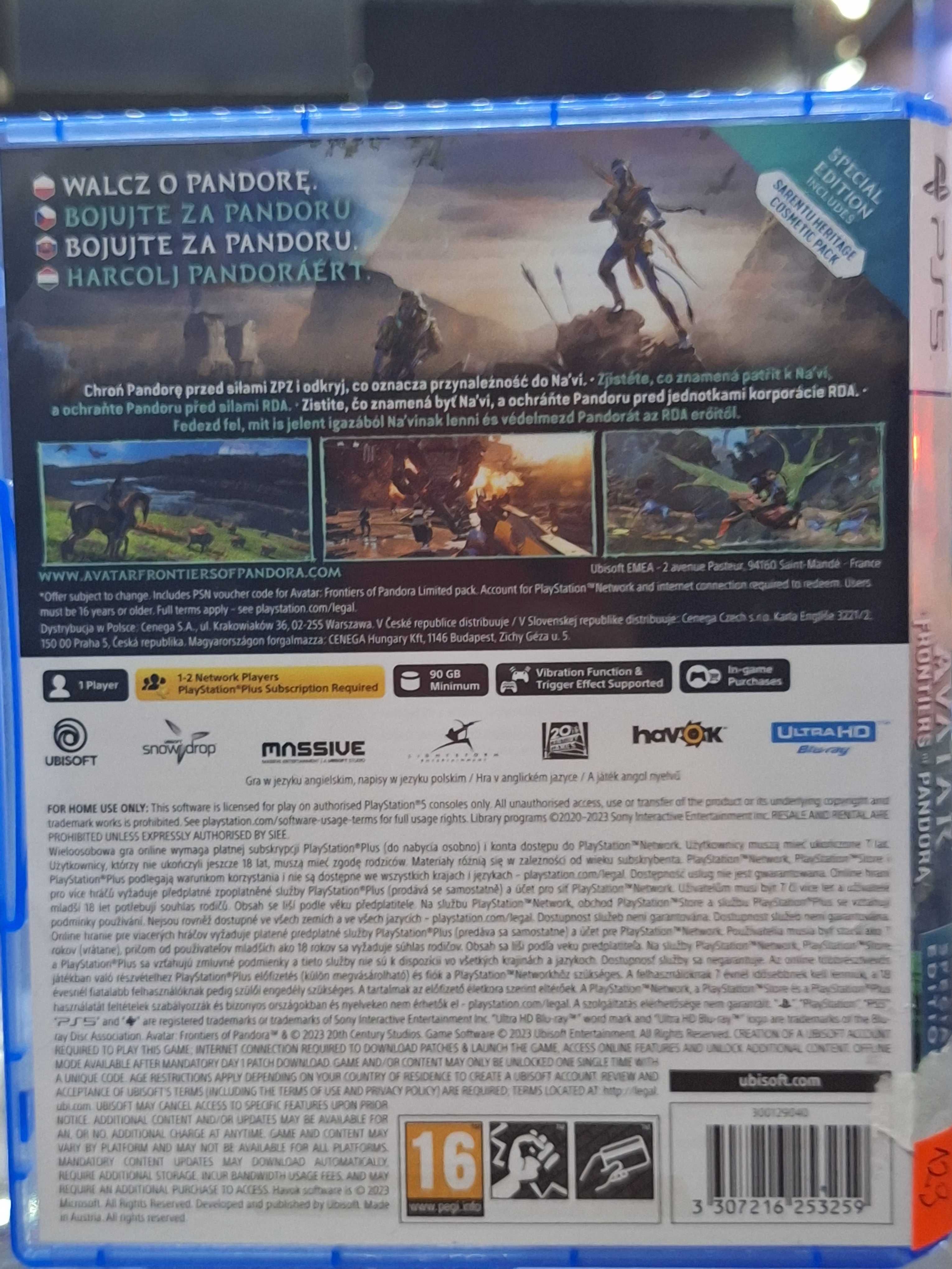 Avatar Frontiers Of Pandora PS5, BDB, Centrum Grania