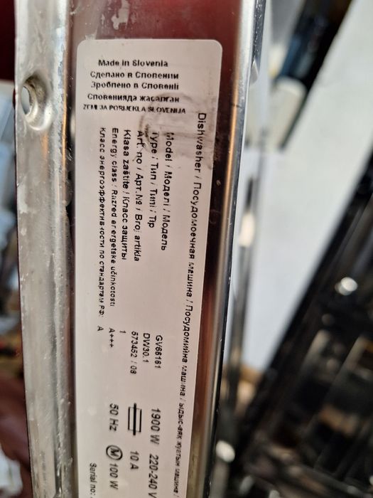 Przewody do zmywarki gorenje