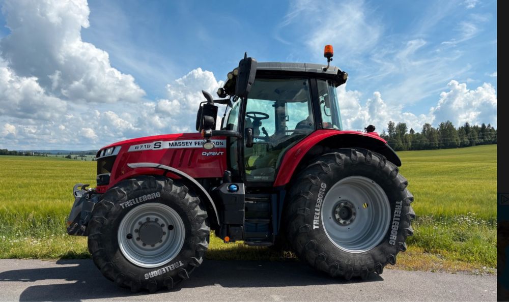 Massey Ferguson 6718 S DynaVT – Stan Bardzo Dobry – Tylko 1560 mth!
