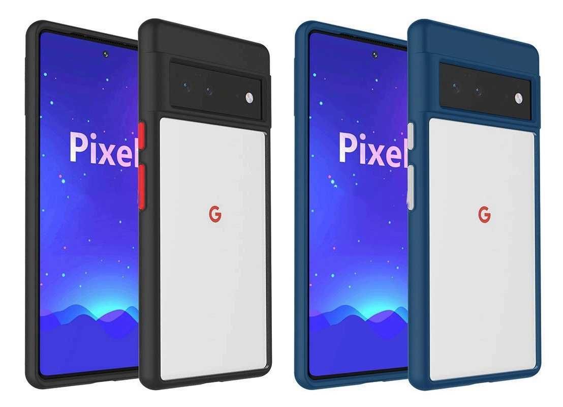 Matte противоударный 6A матовый чехол для Google Pixel 6 Pro