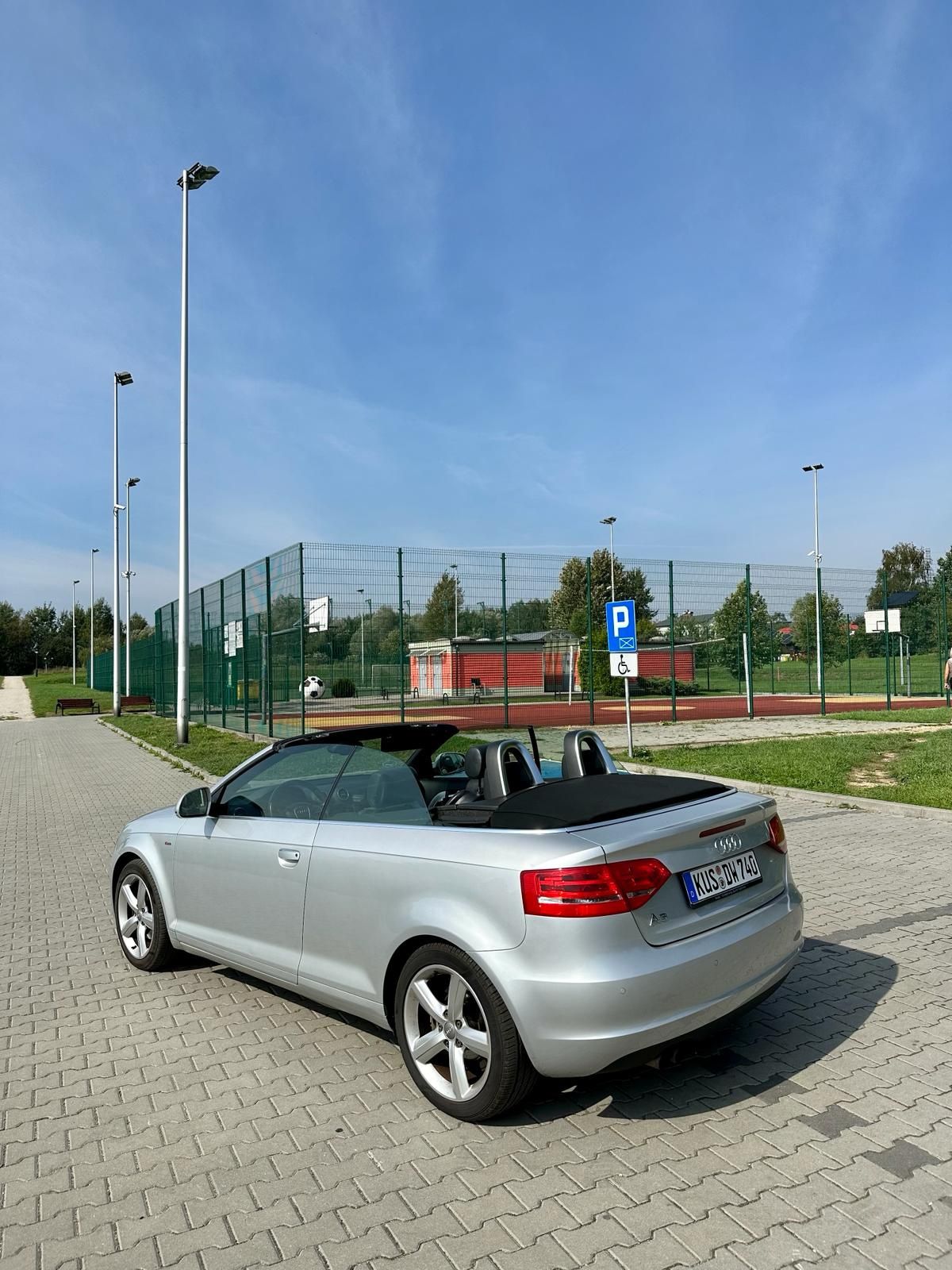 Audi a3 2009r cabrio 2.0 tdi 140km skóry Klimatronik bixenon