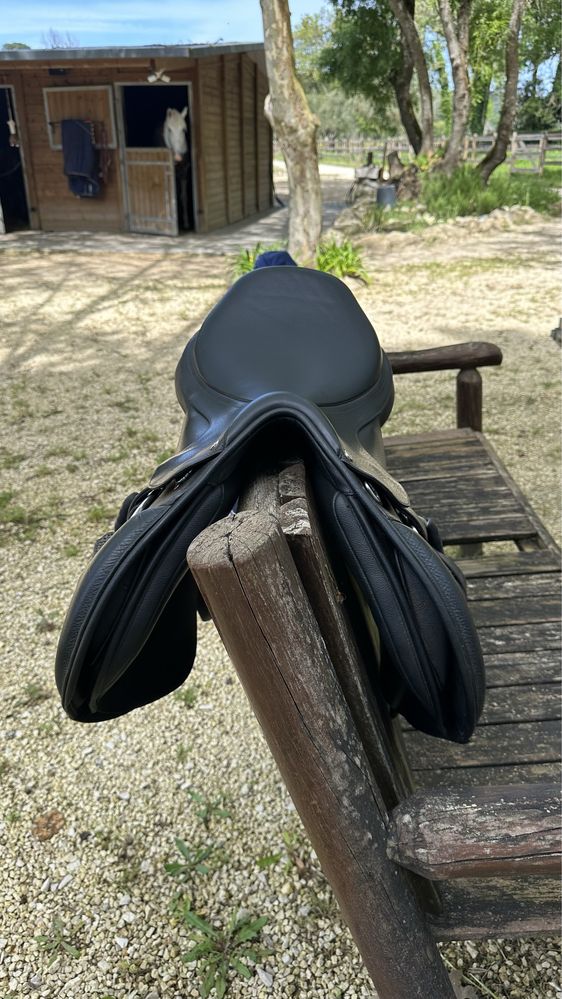 Sela Arreio preto - Arena Saddles 18’’ Hart