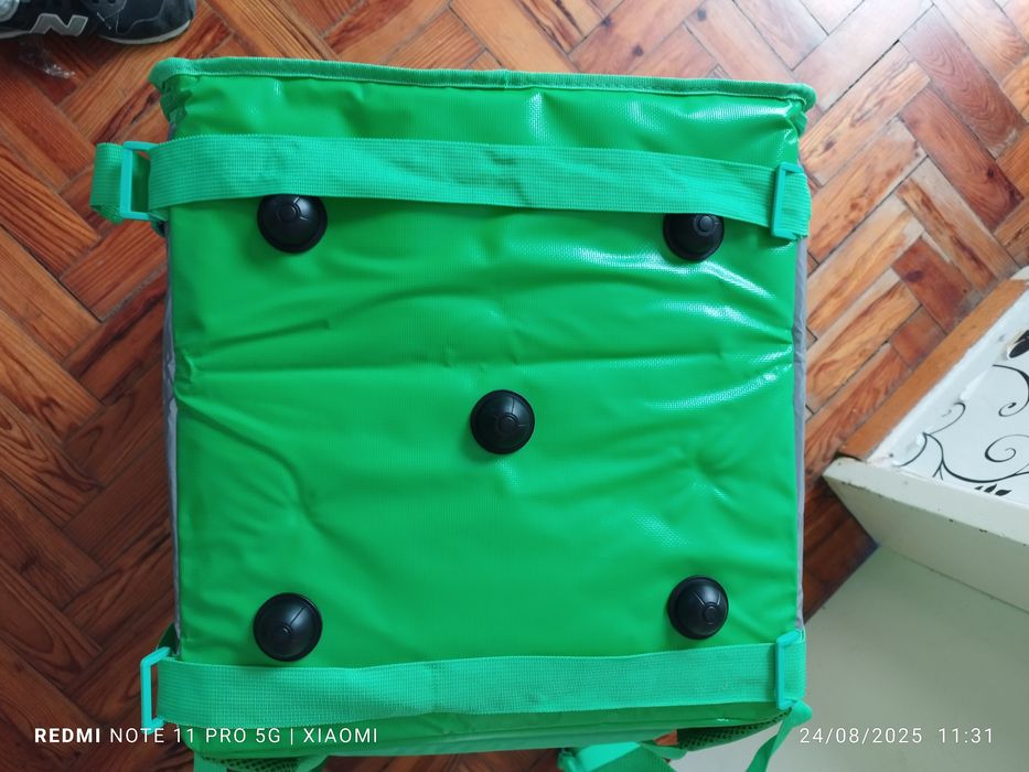 Bolsa, mochila, glovo, uber, glovo