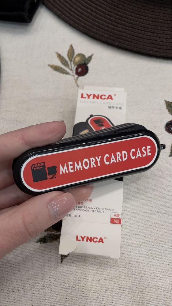 LYNCA KH-4 Memory Card Storage Case Holder