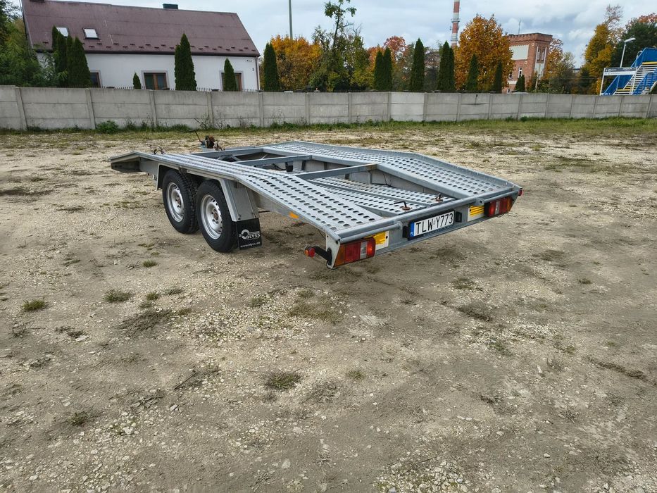 SAM blyss  Przyczepa Laweta dwuosiowa z hamulcem do przewozu pojazdów  23% Vat