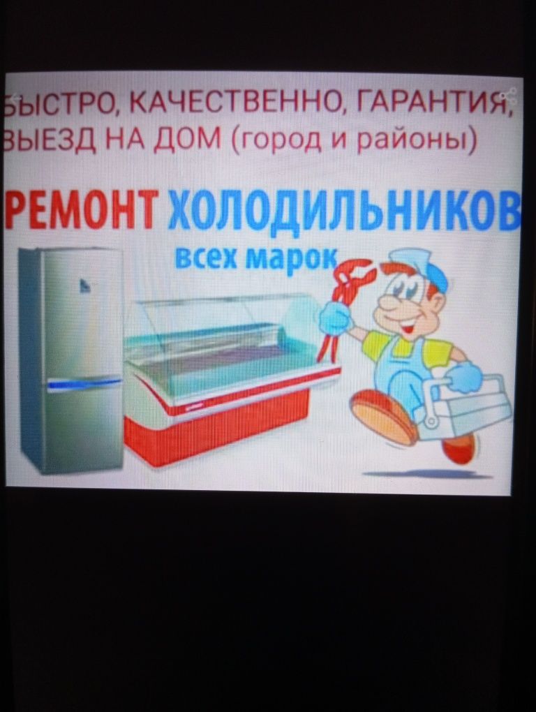 Ремонт Холодильников на дому с гарантией.