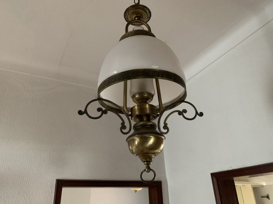 2 candeeiros vintage