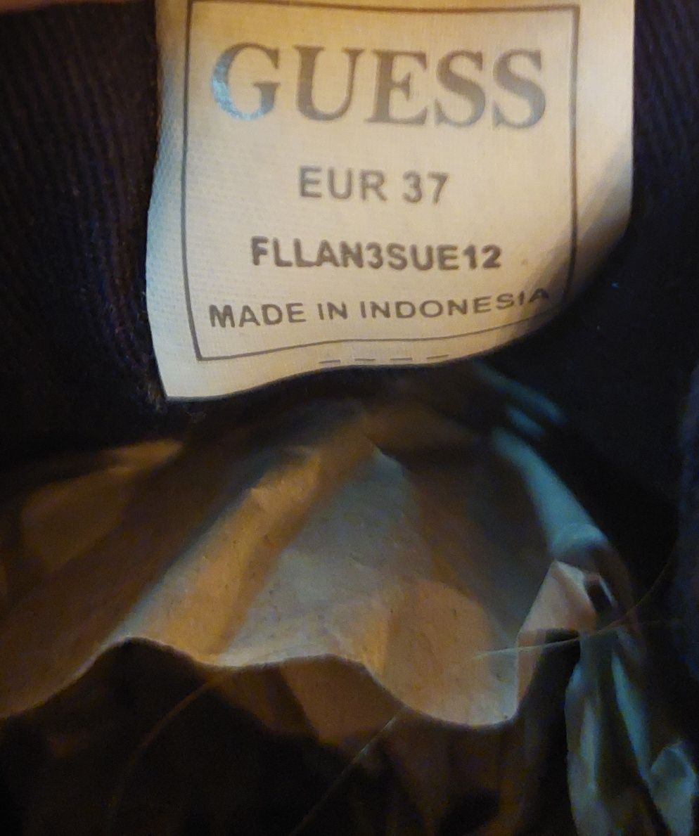 Sneakersy GUESS - Falan FLLAN3 SUE12 BLUE