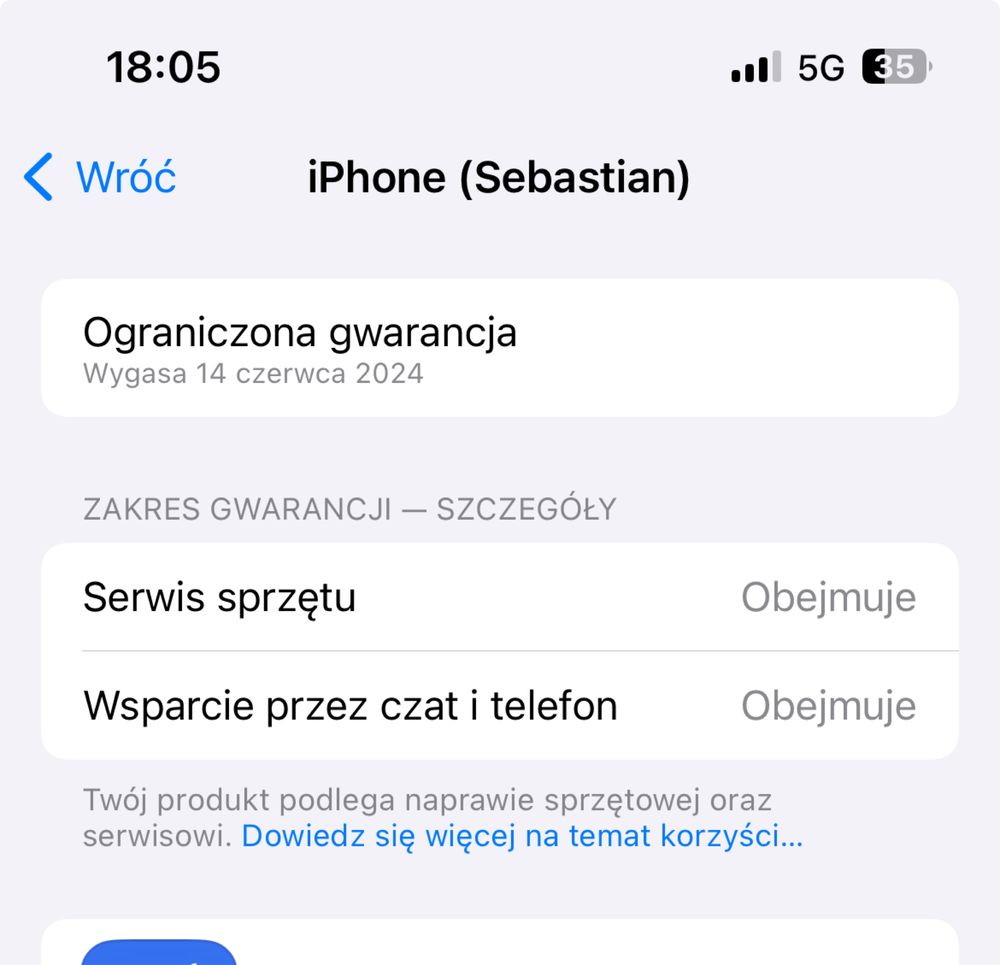 iPhone 14 128GB ideał gwarancja szkło+etui