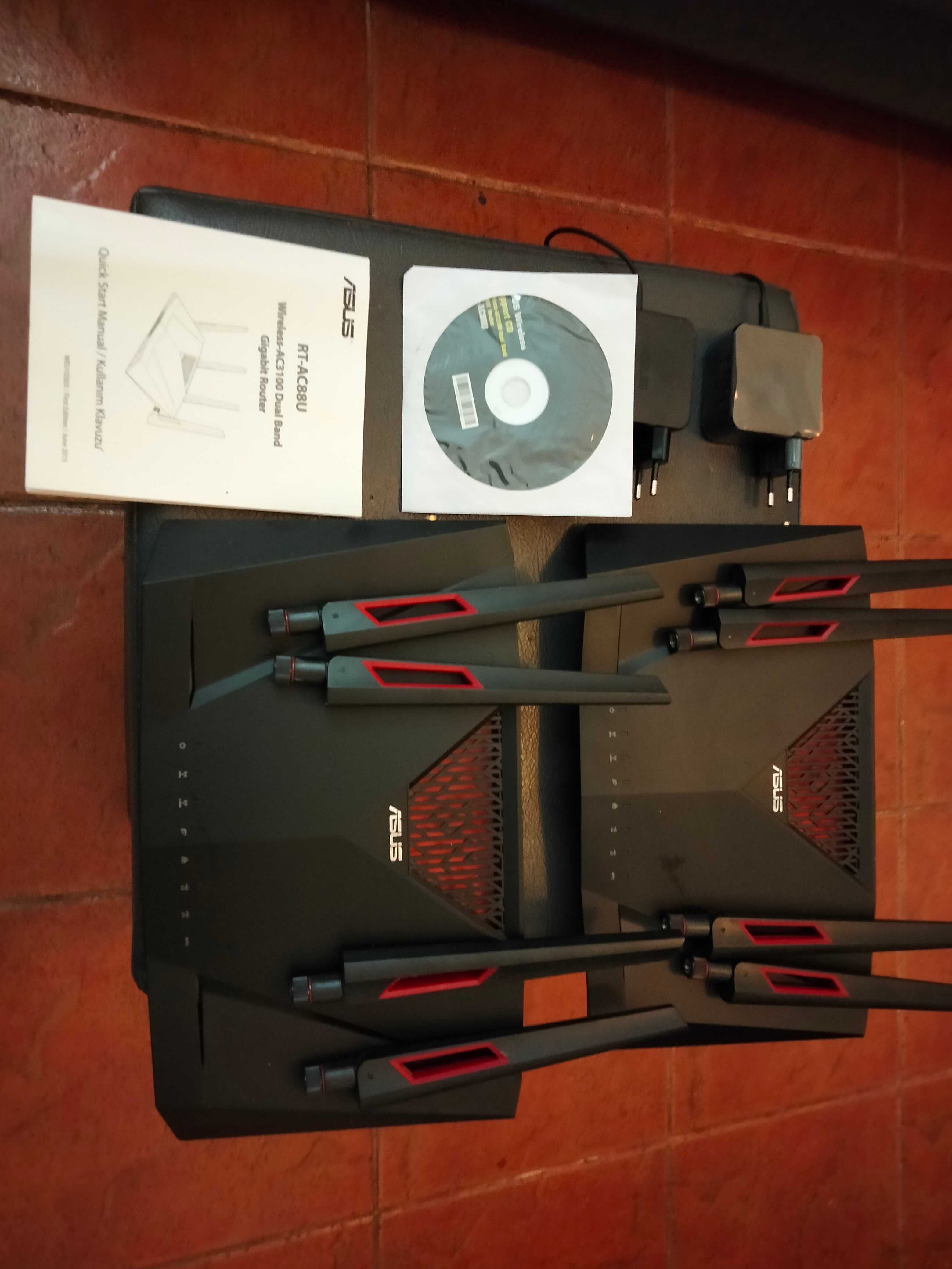 Router Gaming ASUS AC3100 Dual Band RT-AC88U (Outlet Grade A)