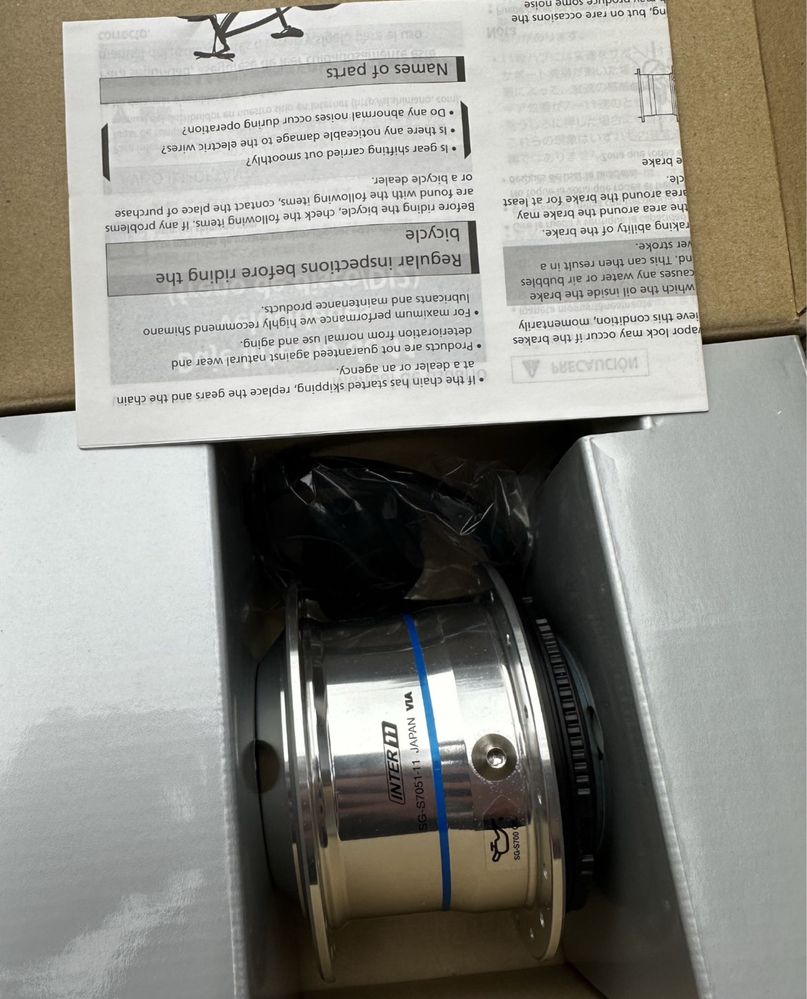 Nowa piasta Shimano Alfine Di2 11s SG-S7051-11